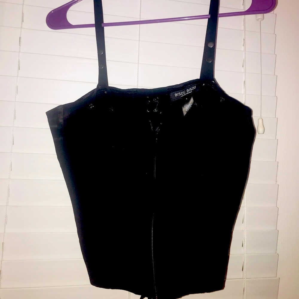 Sexy black top